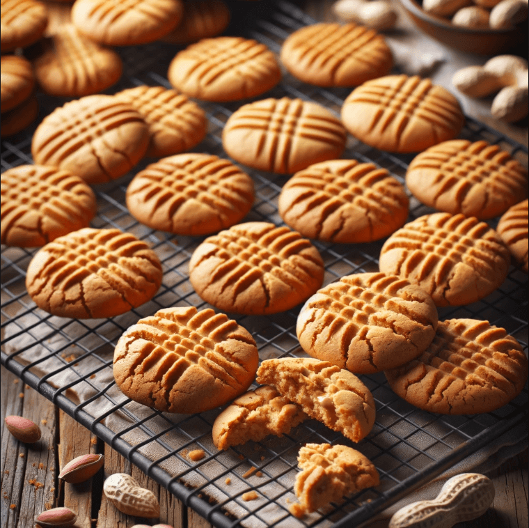 Easy quick peanut butter cookie recipe