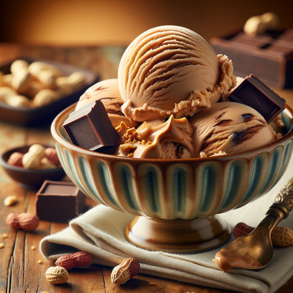 Peanut butter fudge ice cream recipe