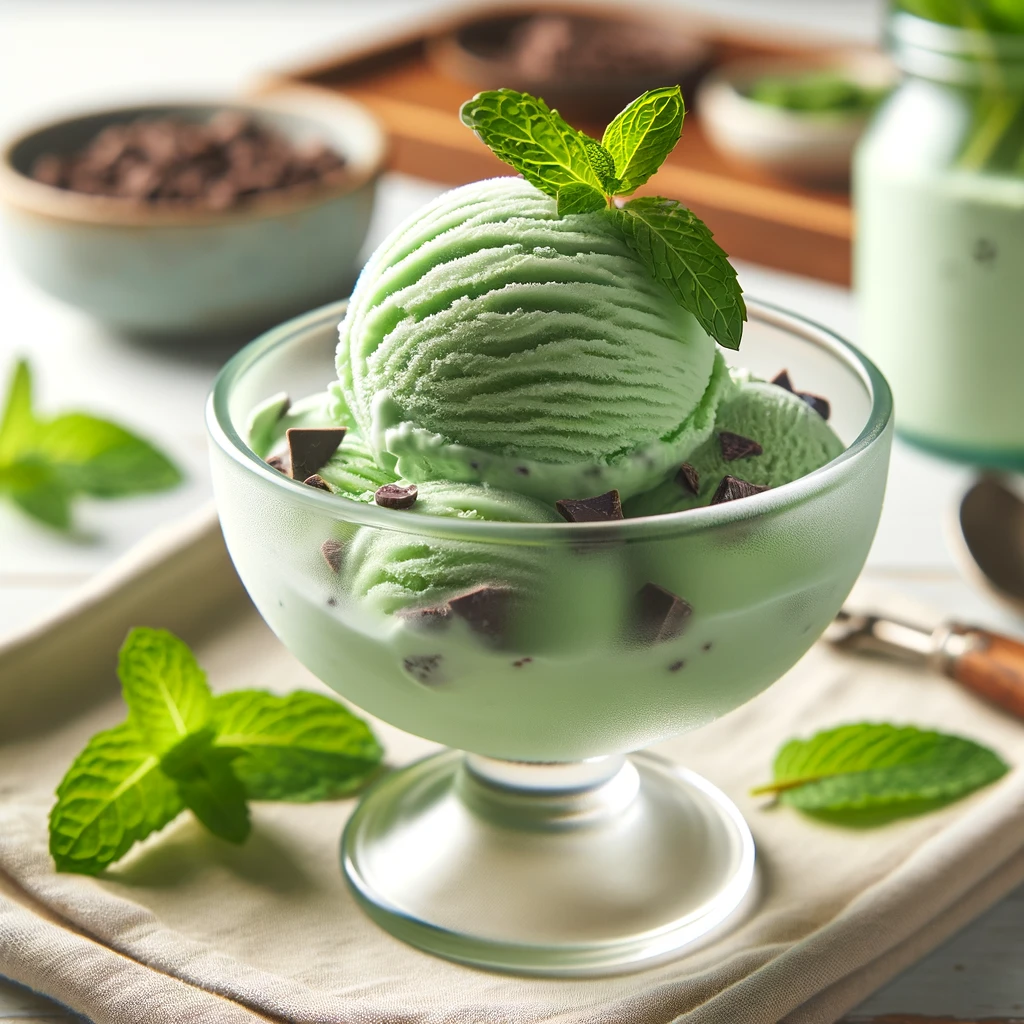 Vegan mint ice cream recipe